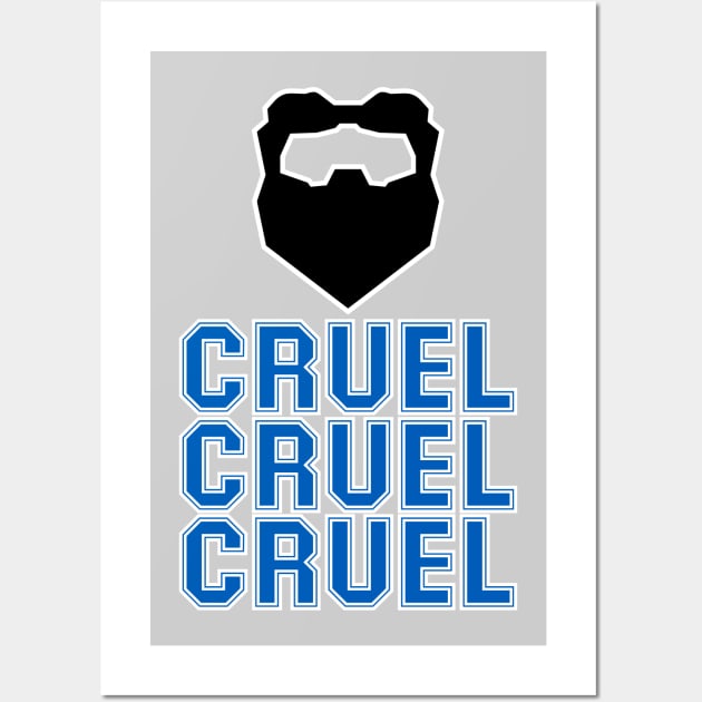 Cruel Cruel Cruel Wall Art by machmigo